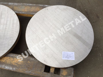 China Het Titanium van SB265 Gr.1/Koolstofstaal Beklede Tubesheet voor Condensatoren leverancier
