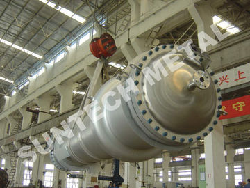 China 150 sqm Dubbele Buis Shell en Buistype Warmtewisselaar 7 Ton Gewichts leverancier