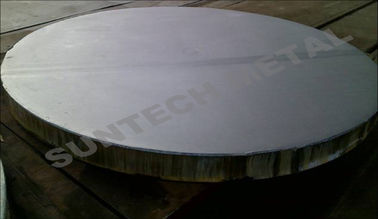 China De Beklede Plaat Tubesheet van het Gr.12/516 Gr.70N Titanium voor anti-Kuiltjes maakt in Corrosie fabriek