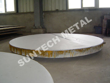 China Zirconium Beklede Tubesheet Gr.1 /105 voor 1-naftol en 1-Naphthylamine Industrie fabriek