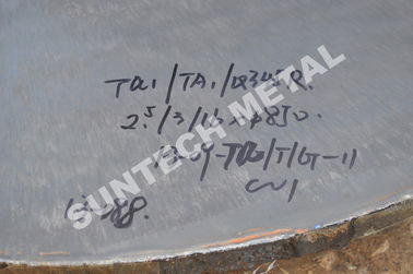 China De Beklede Plaat van het zirconiumtantalium Ta1/SB265 Gr.1/Q345R voor Zure Corrosieweerstand verdeler