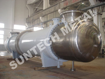 China Shell-Buiscondensator voor PTA, Chemisch Procesmateriaal van Titaniumgr.2 Koeler verdeler