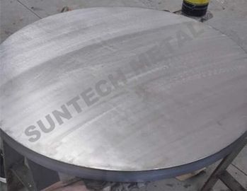 China Bekleding/Bekledings het koolstofstaal + het Titanium van Tubesheet Voor Warmtewisselaar leverancier